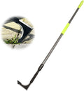 Crack Weeder, 48" Long Handle Crevice Weeding Tool with Soft Foam Grip, Stainless Steel Weed Puller Tool Weeder Tool, Efficient Weed Remover Tool for Sidewalk, Paver, Narrow and Wall Gaps