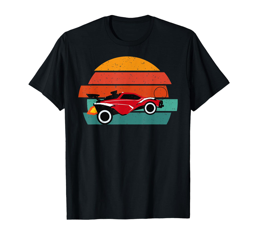 Octane Rocket Soccer Sunset T-Shirt - Aesthetic Graphic Men Women