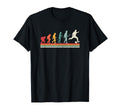 Human Evolution Football Soccer T-Shirt - Casual Everyday Wear Unisex
