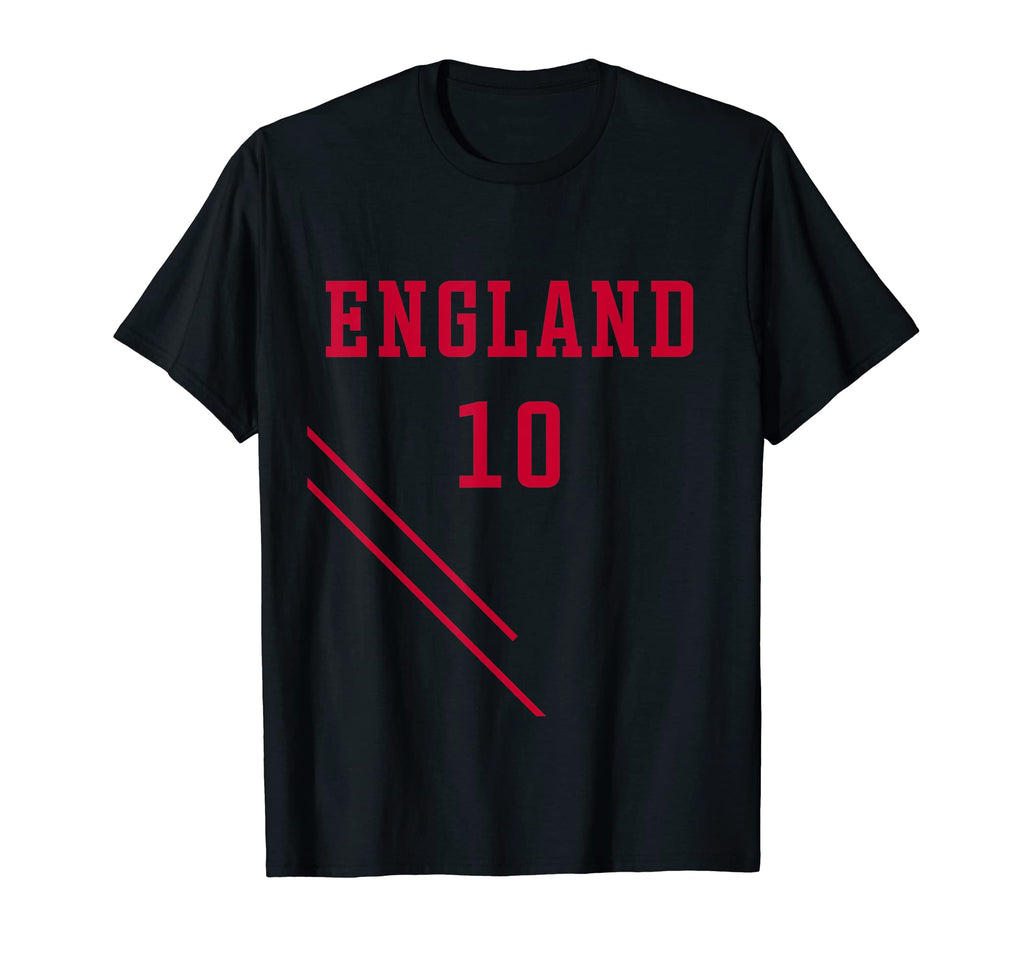 England Football Soccer T-Shirt - Minimalist Print for Adults