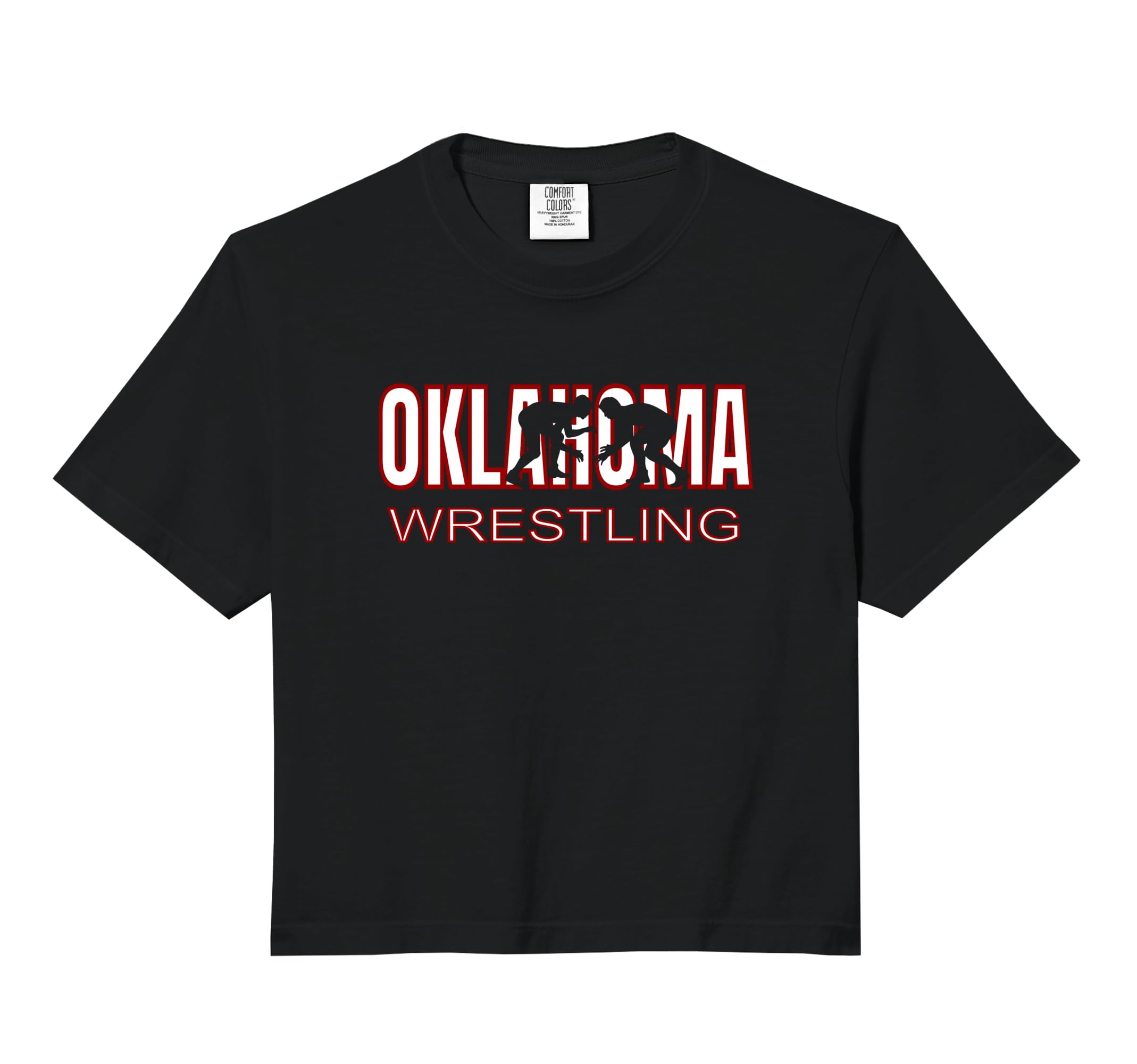Oklahoma Wrestling Freestyle Sweatshirt - Novelty Apparel for Adults