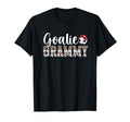 Soccer Goalie Grammy Leopard Soccer T-Shirt - Casual Everyday Wear Unisex