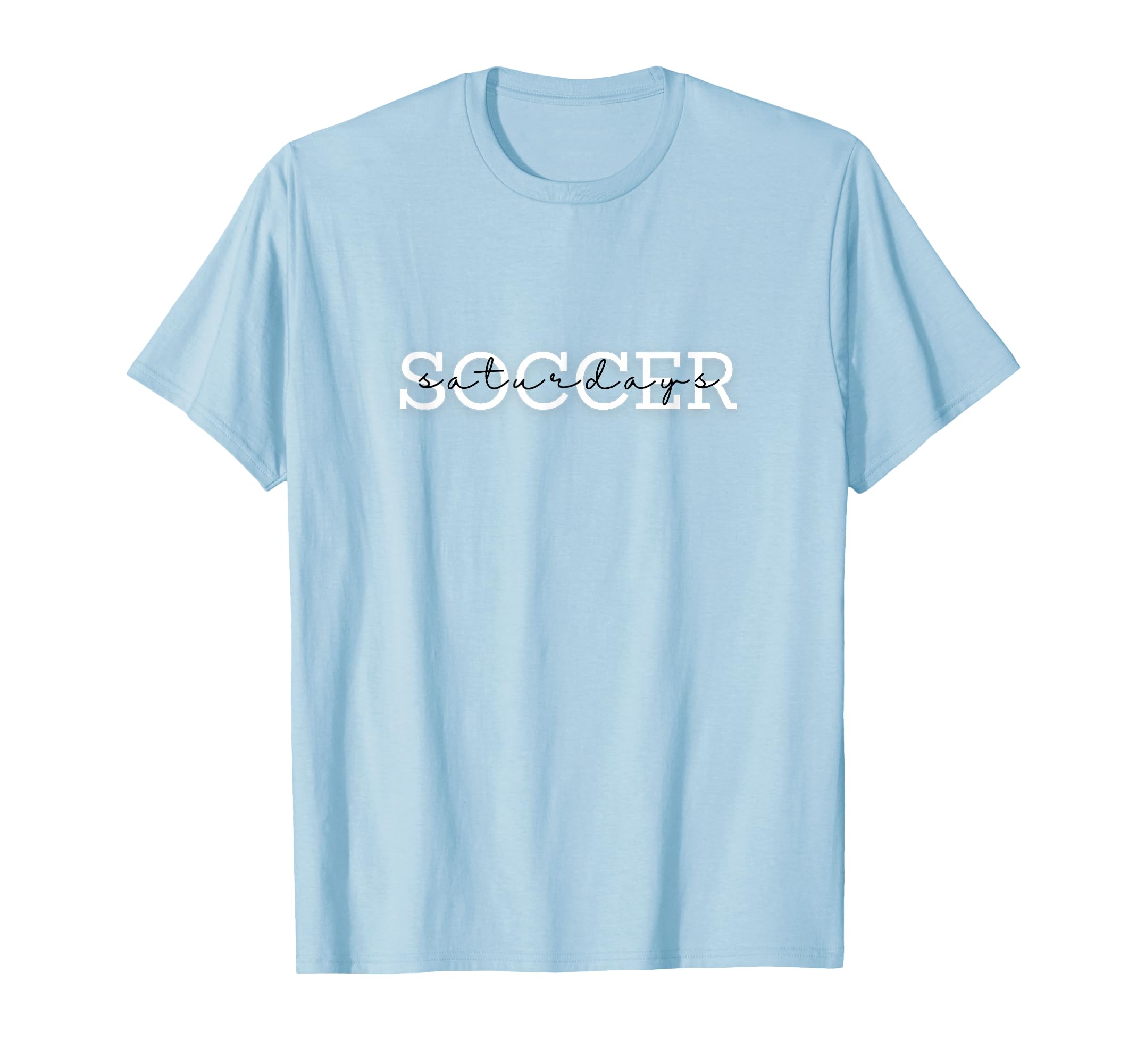 Soccer Saturdays Game Tournament T-Shirt - Graphic Print for Adults