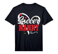 Mens Soccer Nanny Heart Grandma Nanny T-Shirt - Streetwear Style Unisex