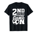 2Nd Grade Game Back To School Soccer T-Shirt - Custom Art Print Unisex
