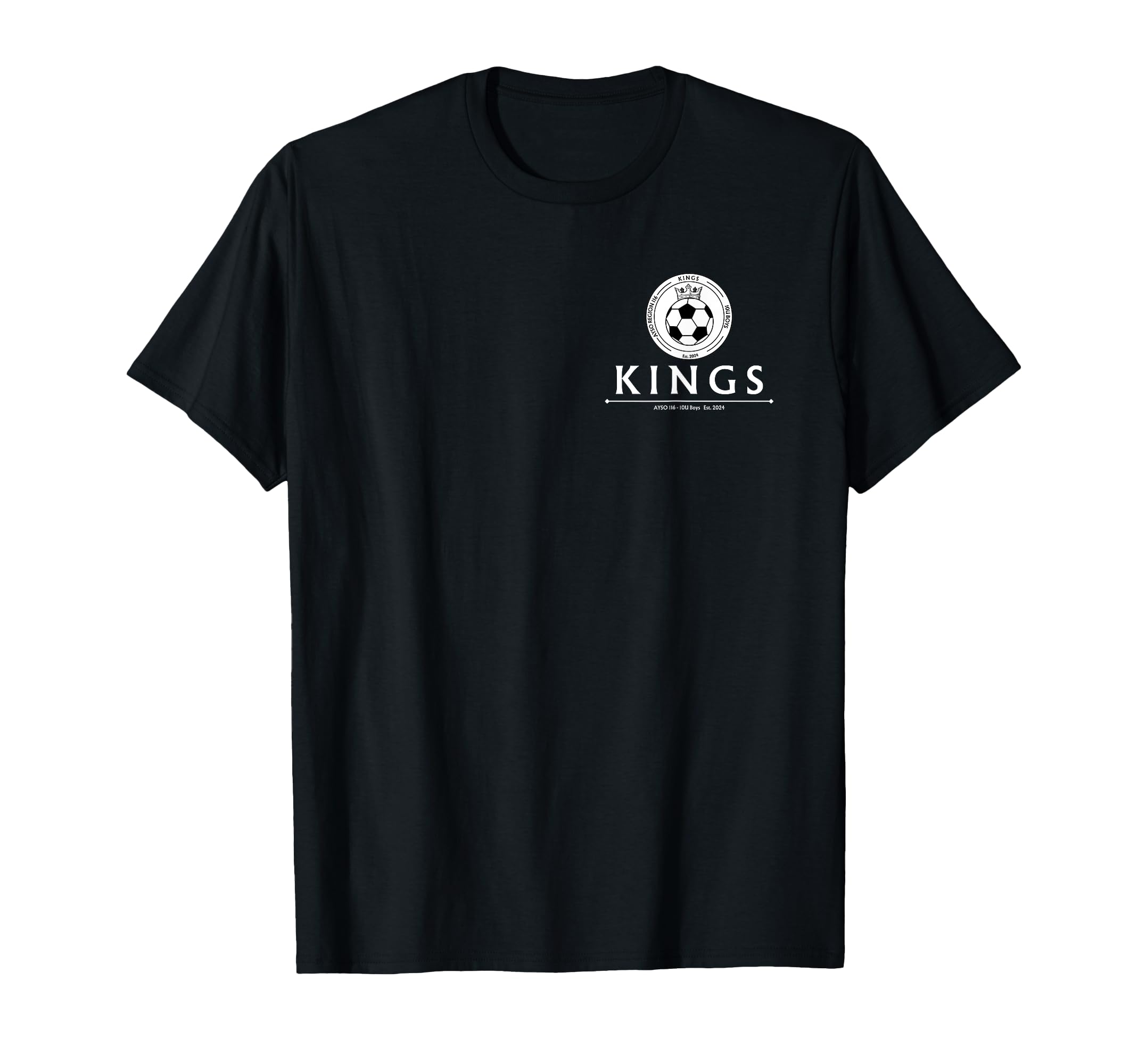 Kings Fan Gear T-Shirt - Custom Art Print for Adults