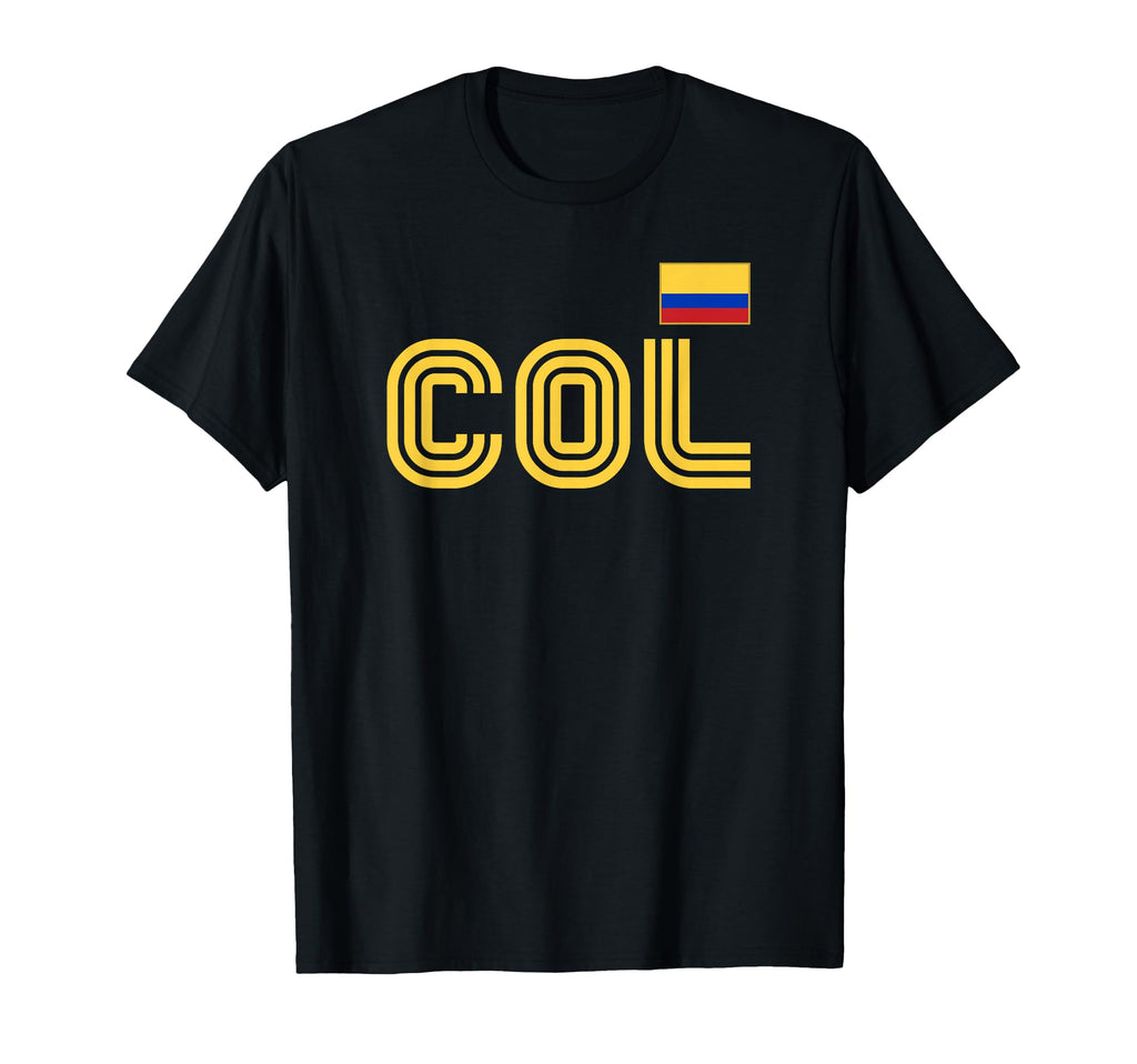 Colombia Flag International Country T-Shirt - Streetwear Style Unisex