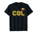 Colombia Flag International Country T-Shirt - Streetwear Style Unisex
