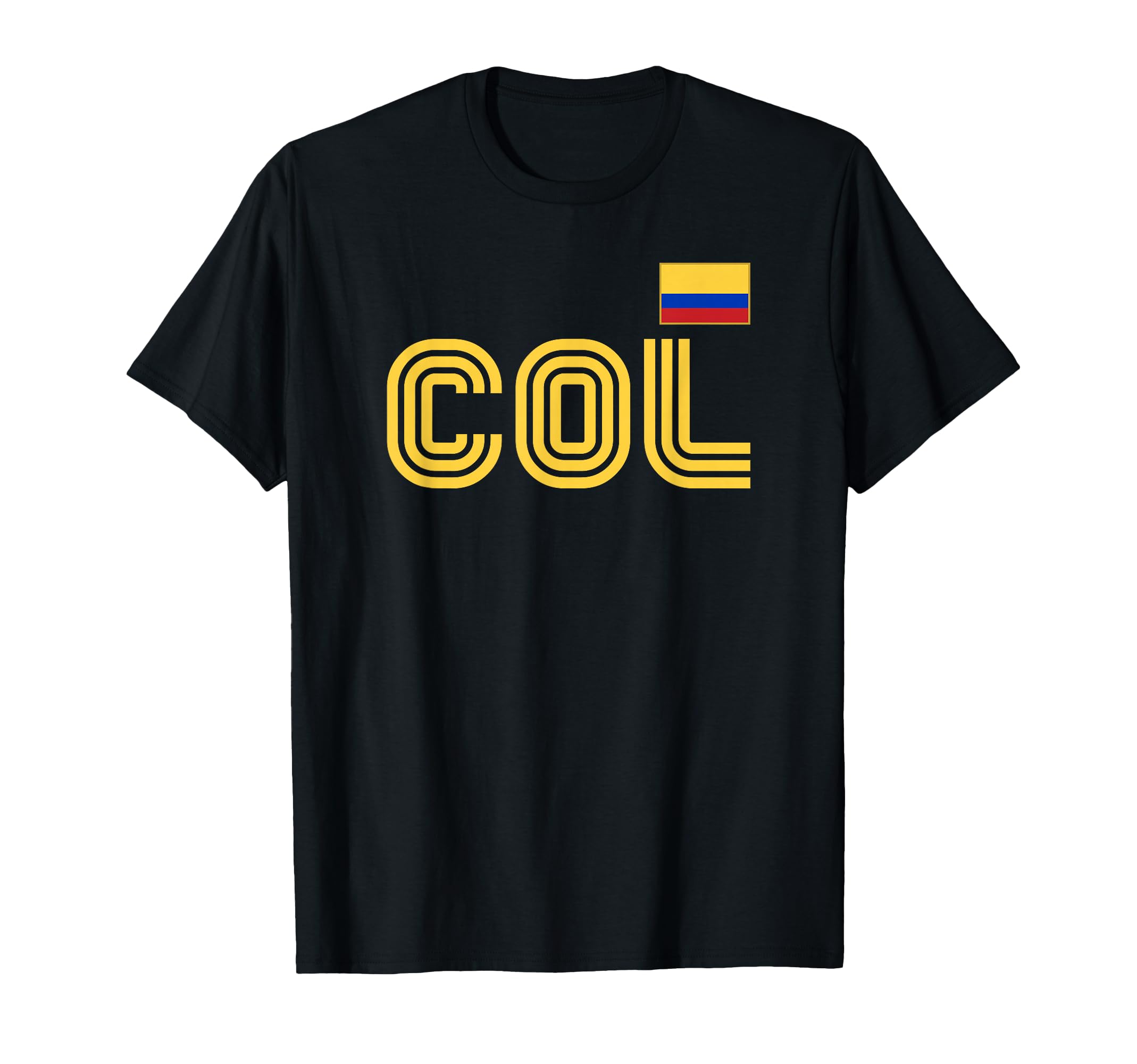 Colombia Flag International Country T-Shirt - Streetwear Style Unisex