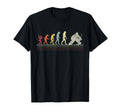 Ice Hockey Goalie Goalkeeper Evolution T-Shirt - Aesthetic Graphic Unisex