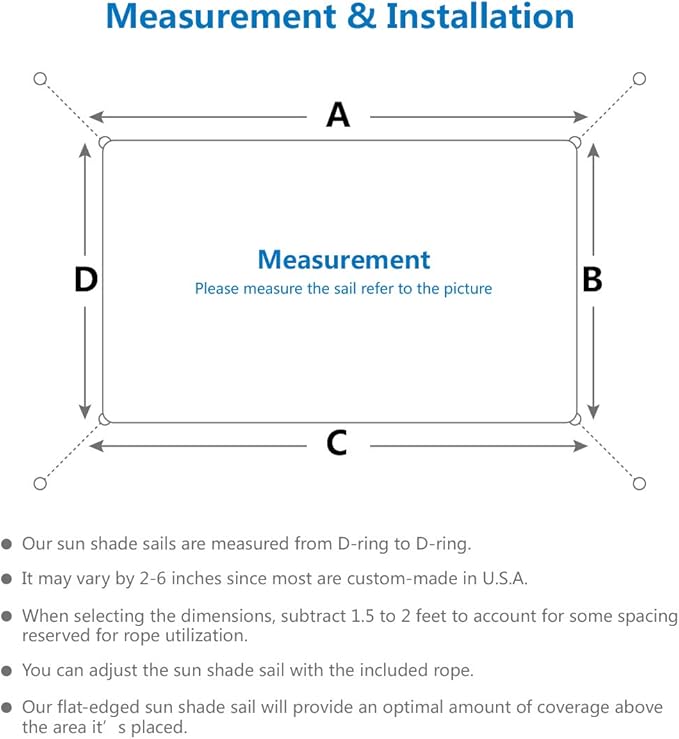 Eden's Decor Straight Flat-Edged Sun Shade Sail Rectangular 4' x 20' Brown UV-Blocking Outdoor Canopy Fabric Cloth Awning for Pergola Patio Garden Backyard Custom Size