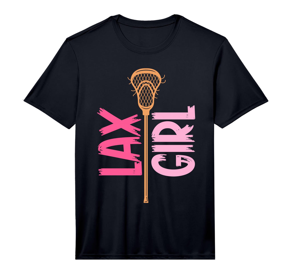 Lacrosse Stick Lax Player Goalkeeper T-Shirt - Novelty Apparel Unisex