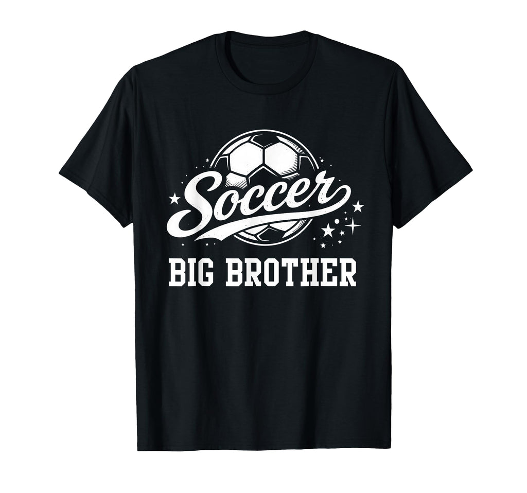Soccer Big Brother Soccer Ball T-Shirt - Fun Novelty Design for Adults