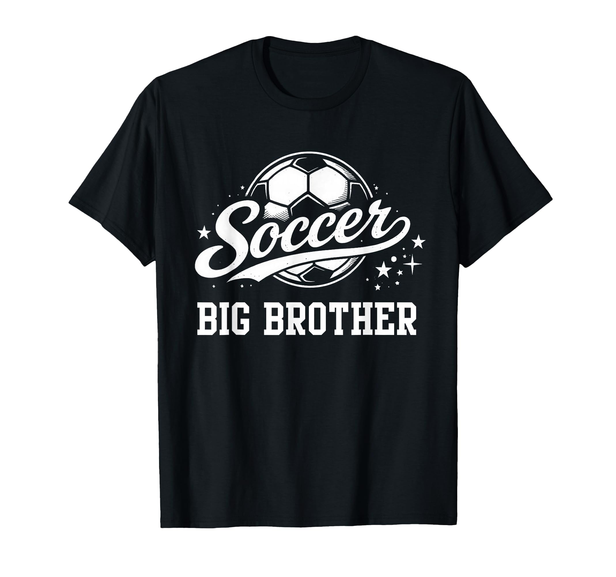Soccer Big Brother Soccer Ball T-Shirt - Fun Novelty Design for Adults