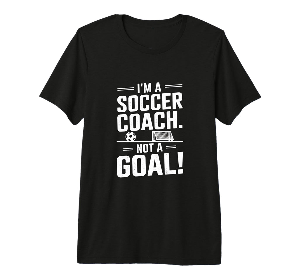 Soccer Coach Tri Blend T-Shirt - Custom Art Print Men Women