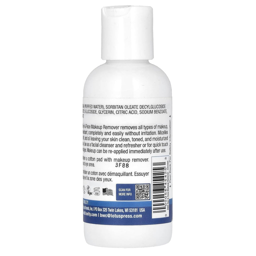 Beauty Without Cruelty Eye Make-up Remover Extra Gentle