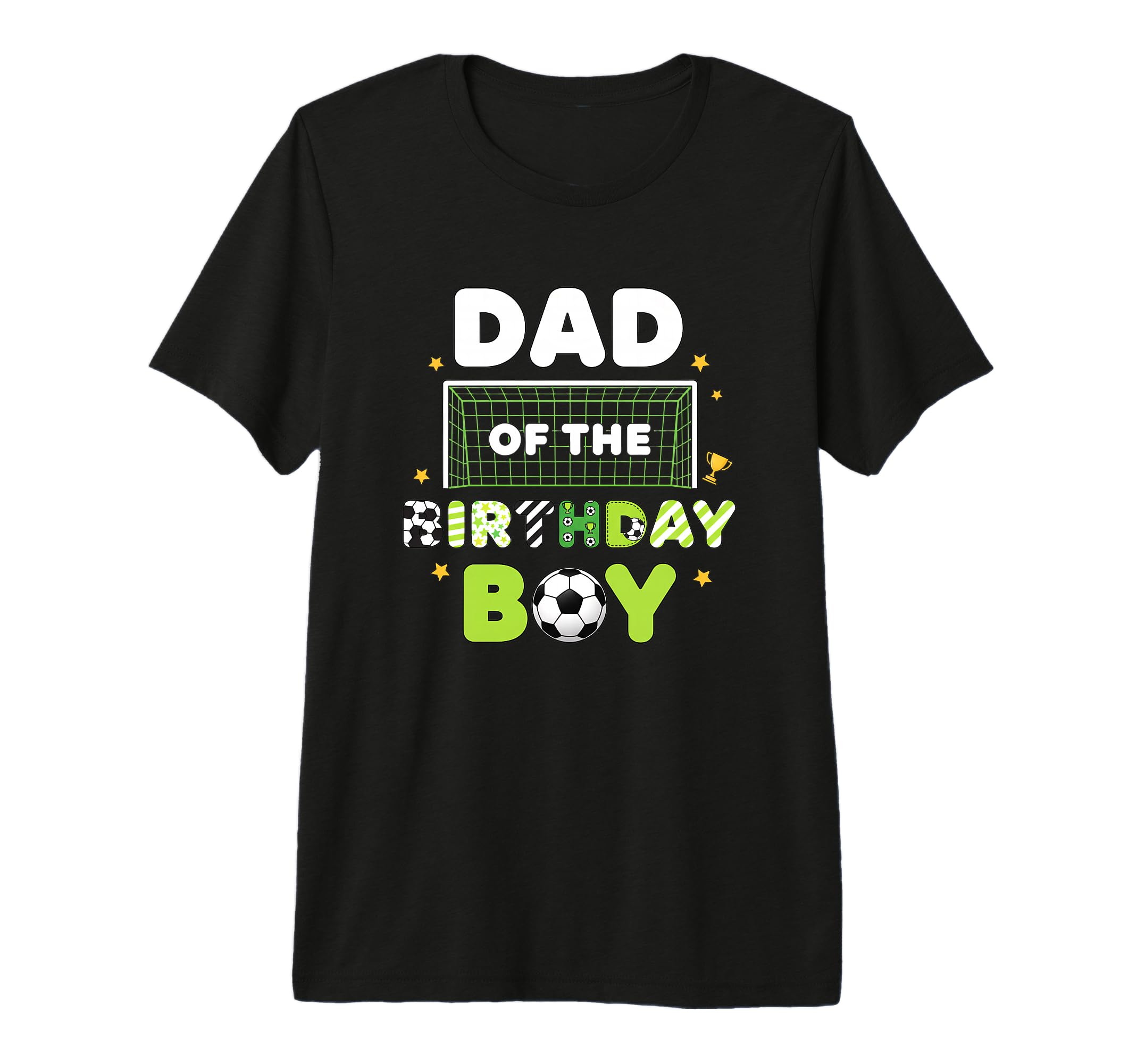 Dad Birthday Soccer Birthday Party Tri T-Shirt - Unique Graphic Unisex