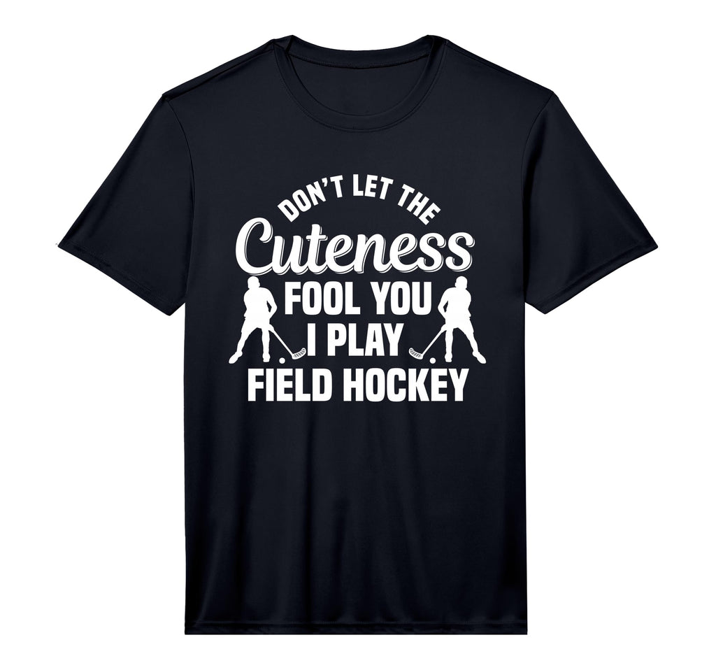 Mens Field Hockey Player Cuteness T-Shirt - Aesthetic Graphic Men Women