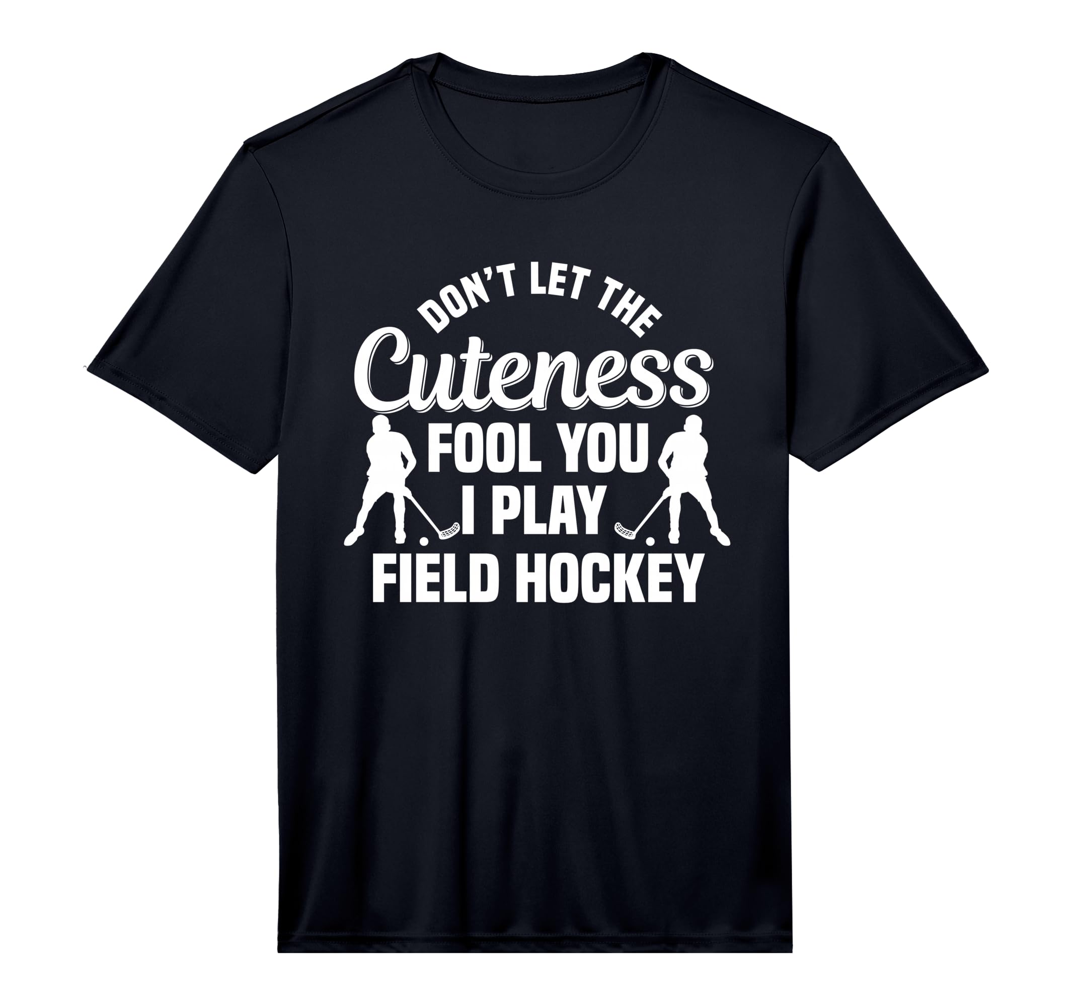 Mens Field Hockey Player Cuteness T-Shirt - Aesthetic Graphic Men Women