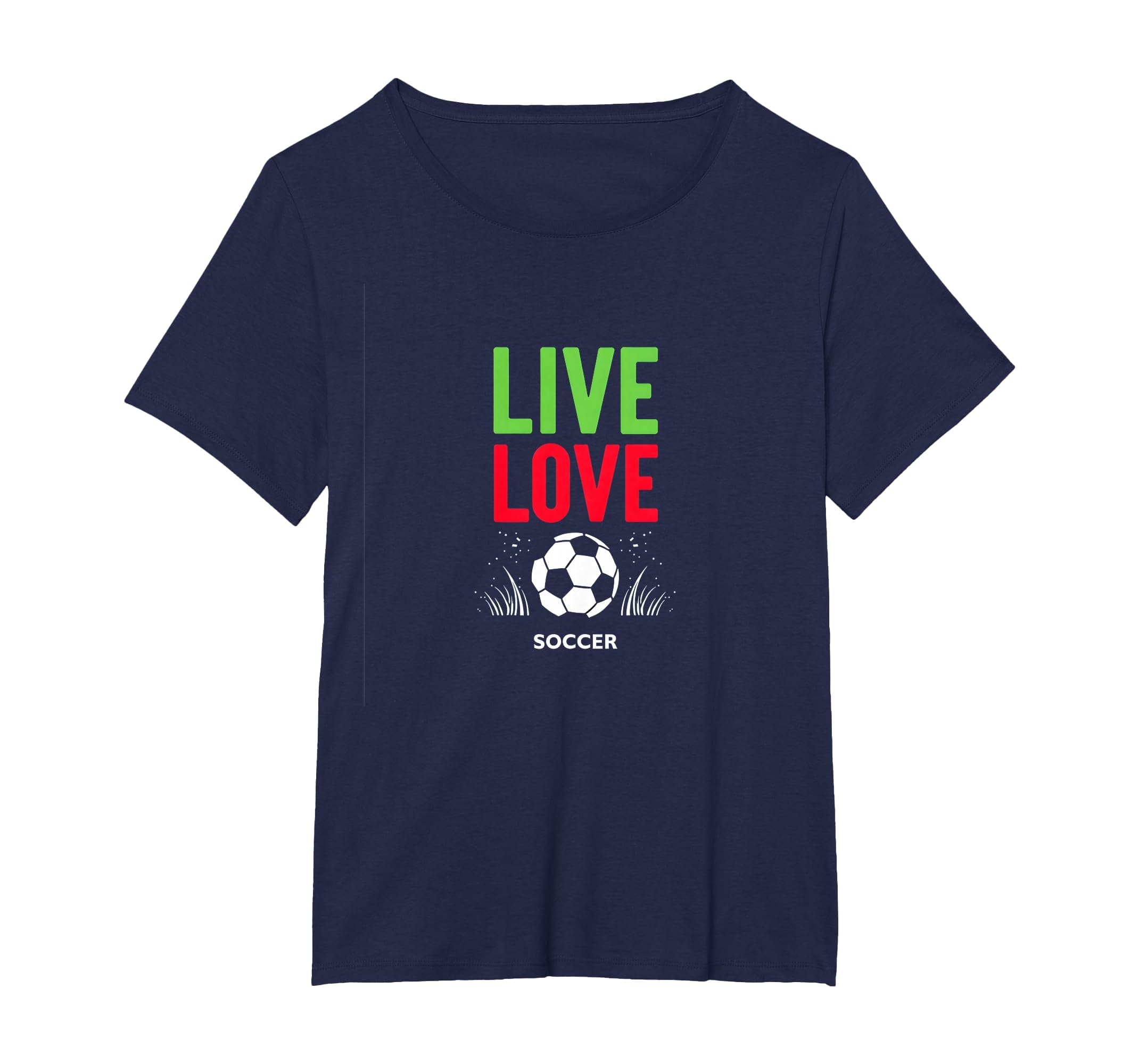 Live Love Soccer Inspiring Sports T-Shirt - Streetwear Style for Adults