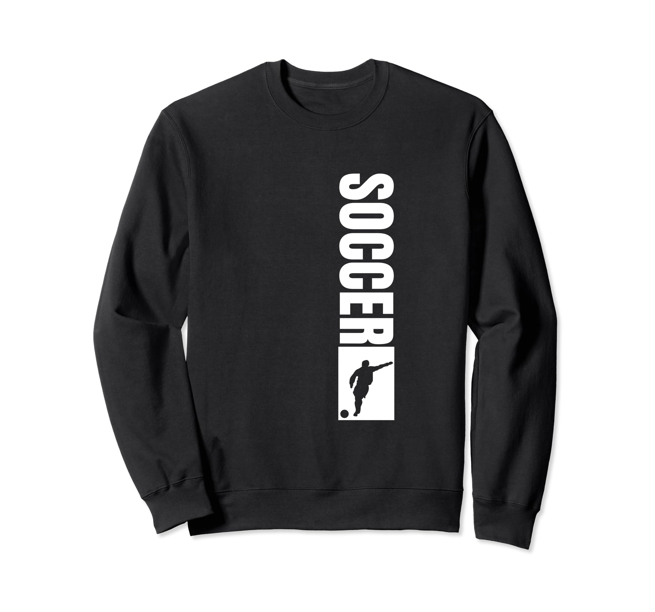Soccer Coach Distressed Soccer Player Sweatshirt - Graphic Print Men Women