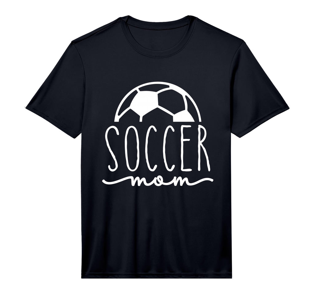 Mens Soccer Mom Life Sports Performance T-Shirt - Graphic Print Men Women