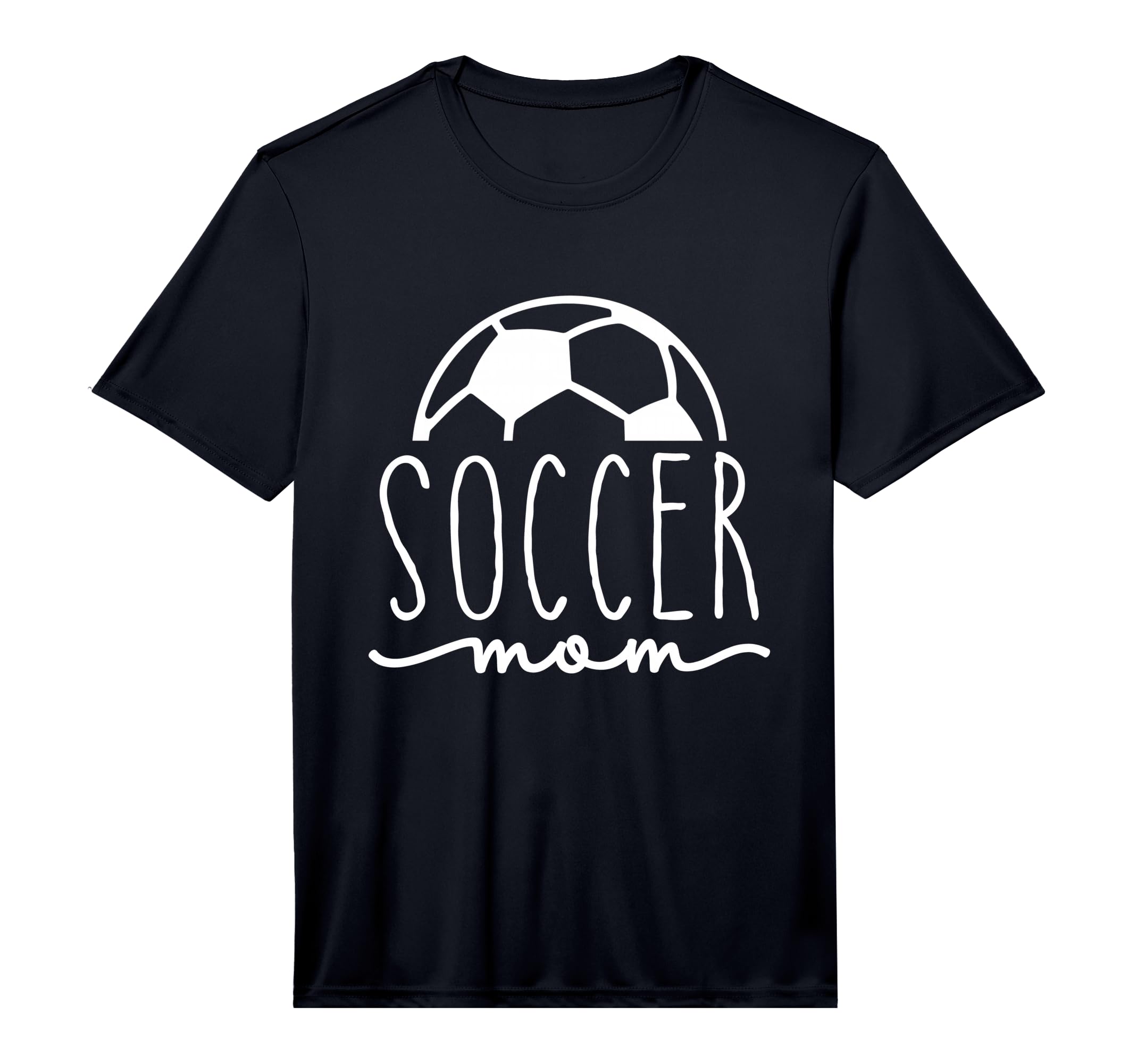 Mens Soccer Mom Life Sports Performance T-Shirt - Graphic Print Men Women