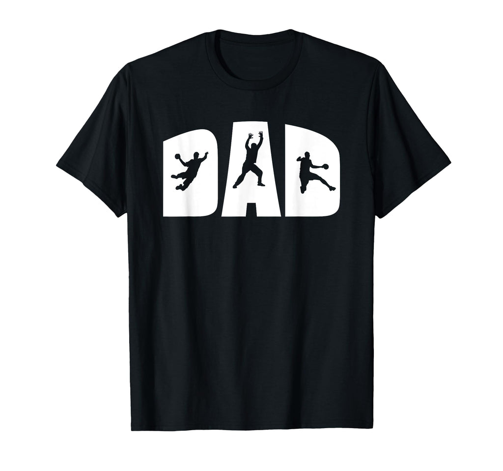 Mens Handball Dad Father Handballer T-Shirt - Graphic Print Unisex