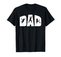 Mens Handball Dad Father Handballer T-Shirt - Graphic Print Unisex