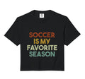 Soccer Is My Favorite Season Comfort Hoodie - Custom Art Print Men Women