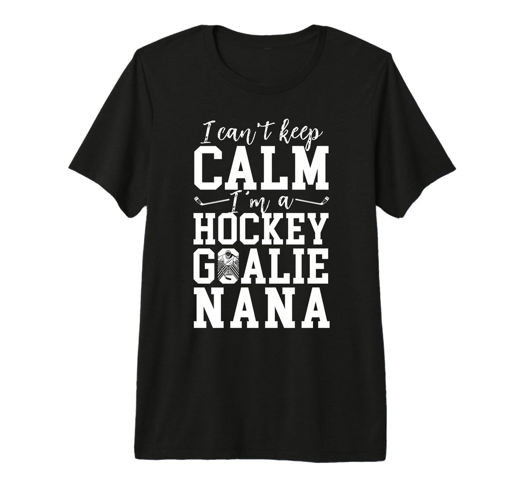Im Hockey Goalie Nana Ice Hockey Keeper T-Shirt - Unique Graphic Men Women