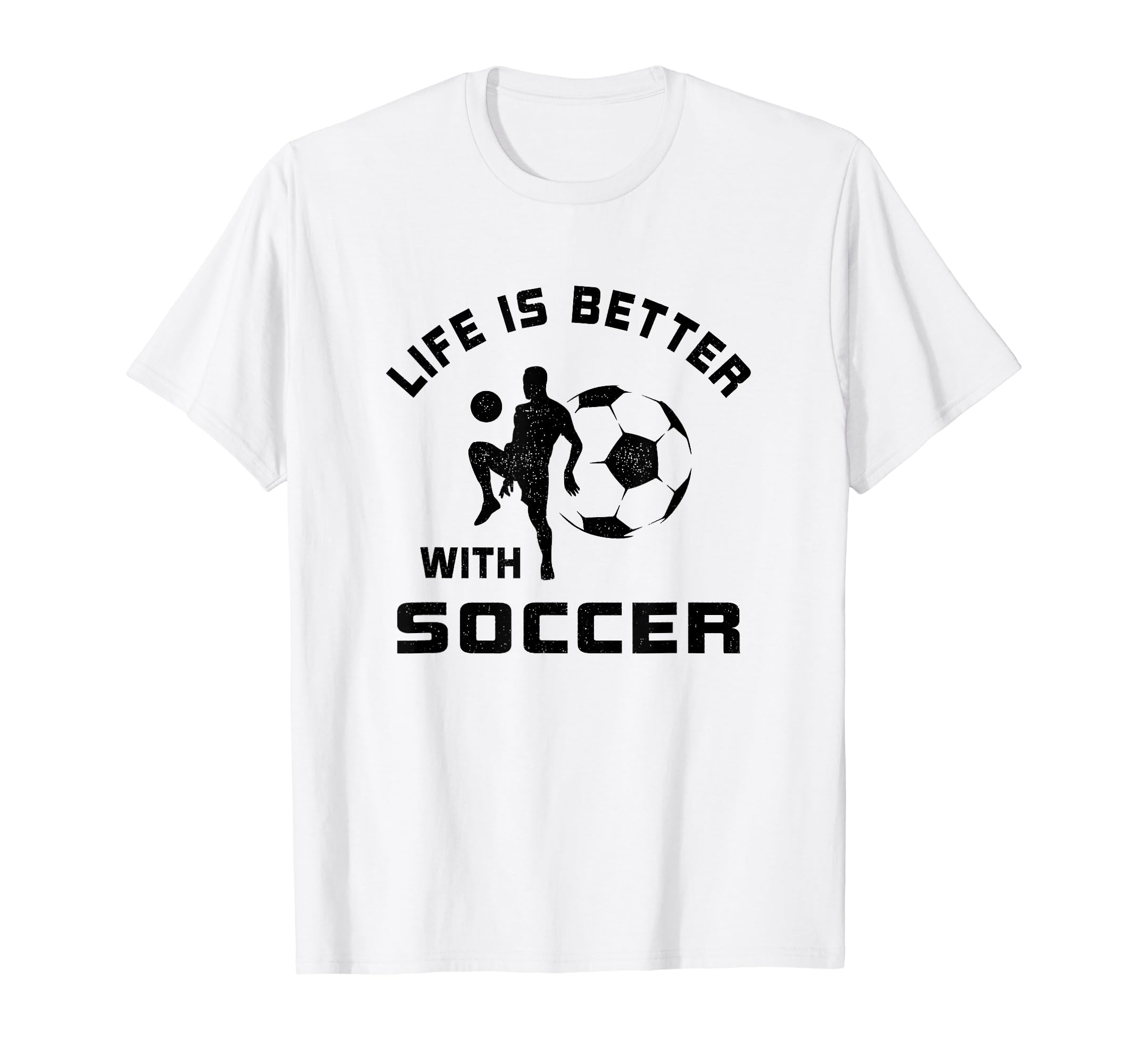 Life Is Better Soccer Next Game Day T-Shirt - Aesthetic Graphic Unisex