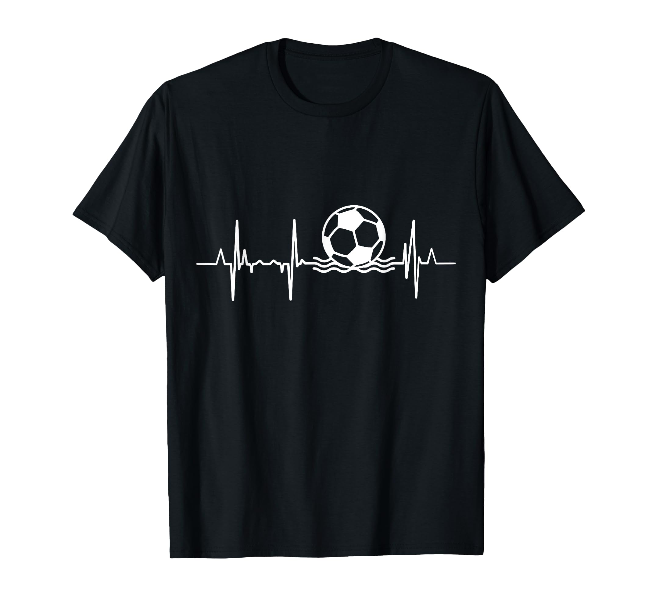 My Heart Beats Beach Soccer T Shirts T-Shirt - Aesthetic Graphic Unisex