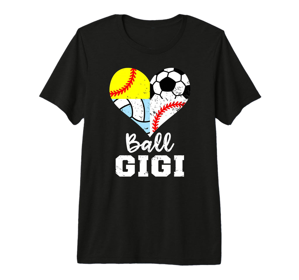 Ball Gigi Soccer Baseball Softball T-Shirt - Streetwear Style Men Women