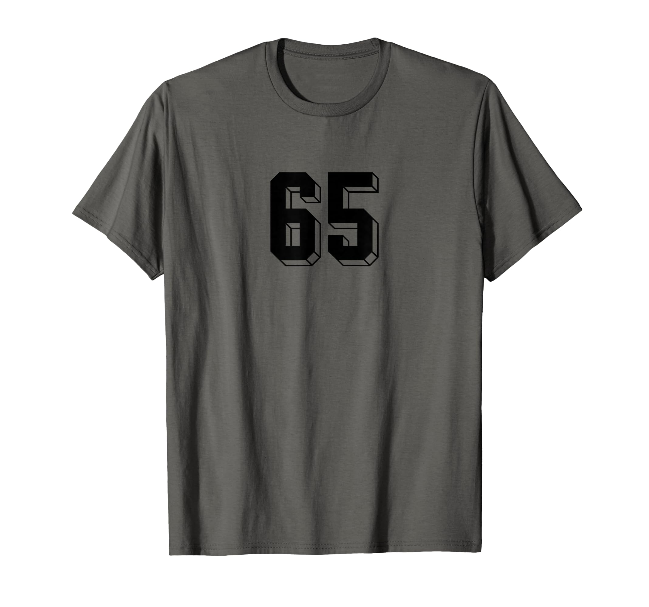 Number 65 80S 90S Soccer Team Jersey T-Shirt - Unique Graphic Men Women