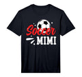 Mens Soccer Mimi Soccer Player Mimi T-Shirt - Custom Art Print Men Women