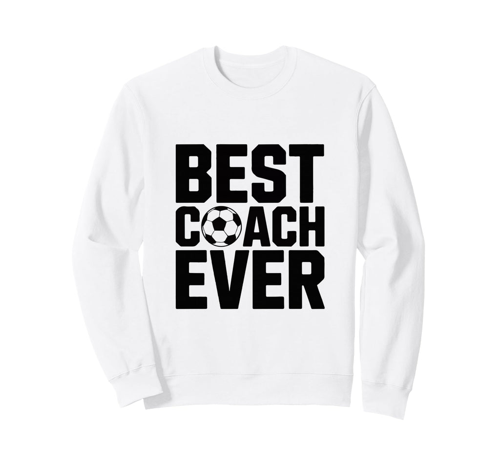 Best Soccer Coach Ever Gift Funny Godson Sweatshirt - Trendy Graphic Unisex