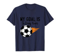 My Goal Is To Deny Yours Soccer T-Shirt - Casual Everyday Wear Men Women