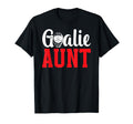 Ice Hockey Goalie Aunt Ice Hockey T-Shirt - Graphic Print for Adults