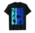2008 Soccer T-Shirt - Graphic Print Men Women