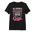 Proud Field Hockey Goalie Gigi Field T-Shirt - Fun Novelty Design Unisex