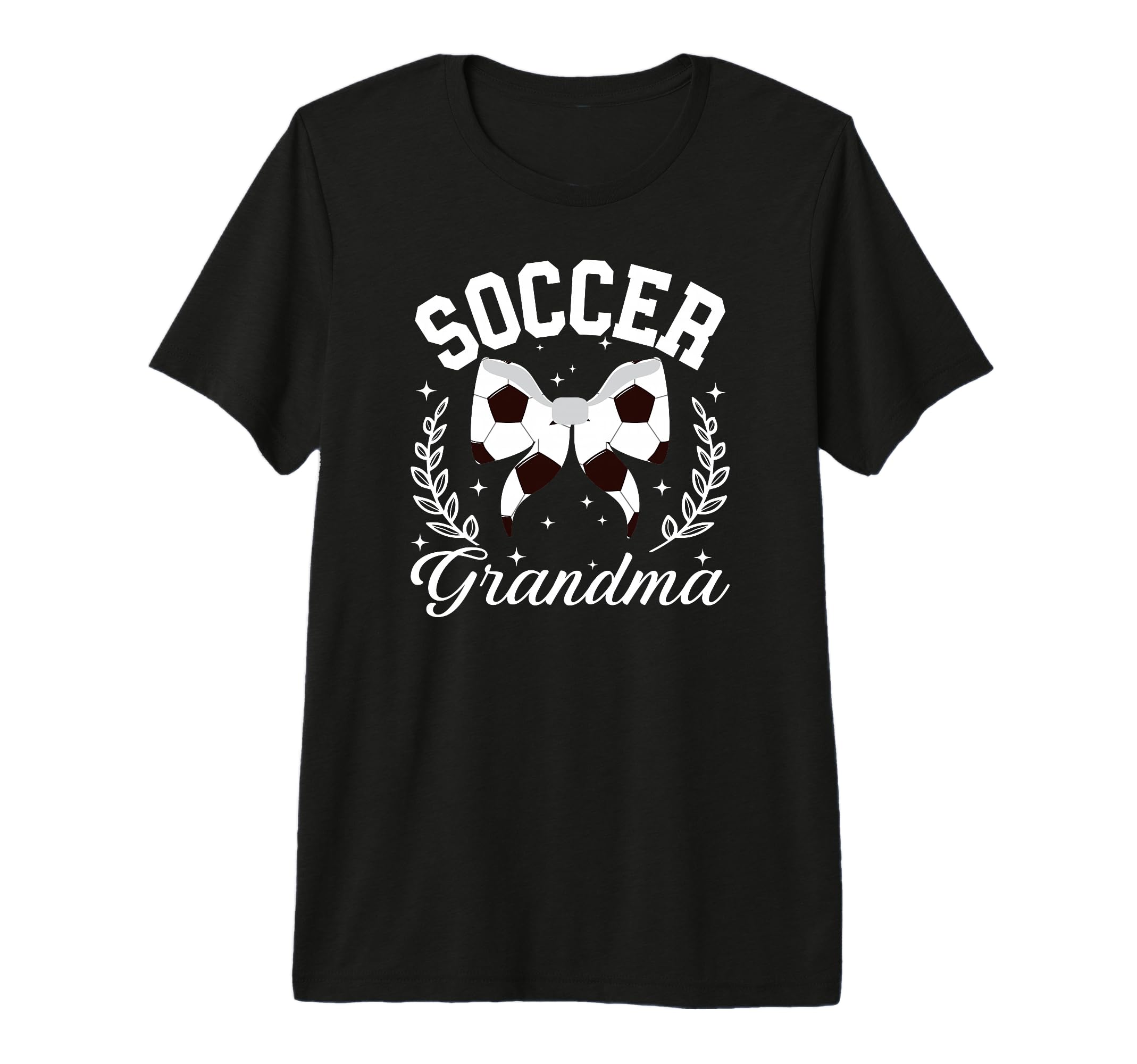 Soccer Grandma Coquette Soccer T-Shirt - Minimalist Print for Adults