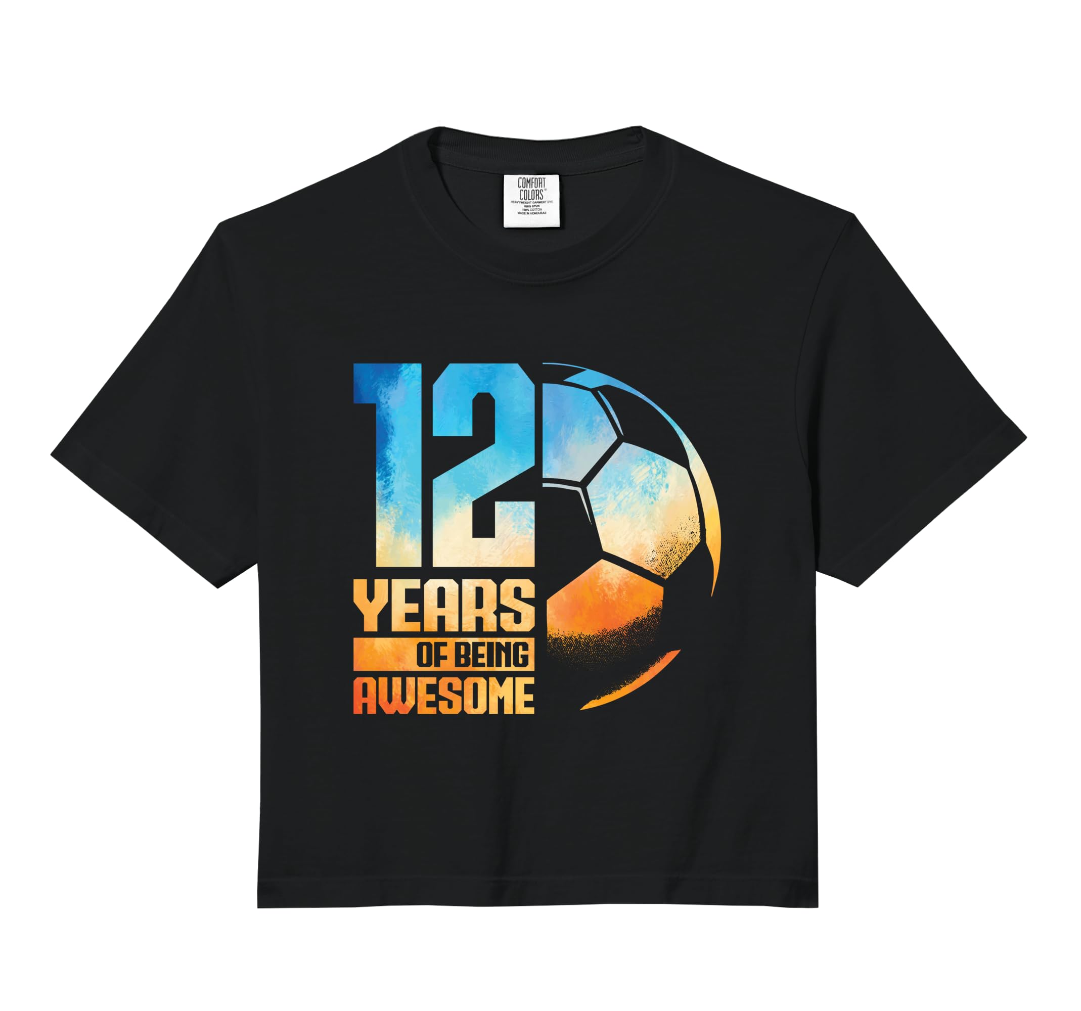 12Th Birthday Soccer Player Sweatshirt - Novelty Apparel for Adults