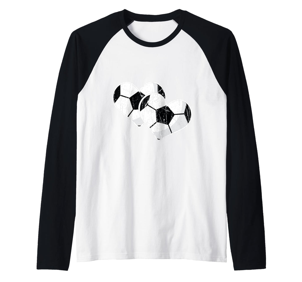 Soccer Hearts Ball Play Sports Sweatshirt - Casual Everyday Wear Unisex