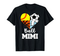 Ball Mimi Soccer Softball Volleyball T-Shirt - Graphic Print Men Women