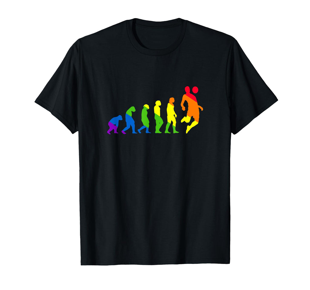 Footballer Evolution Colourful T-Shirt - Custom Art Print Men Women