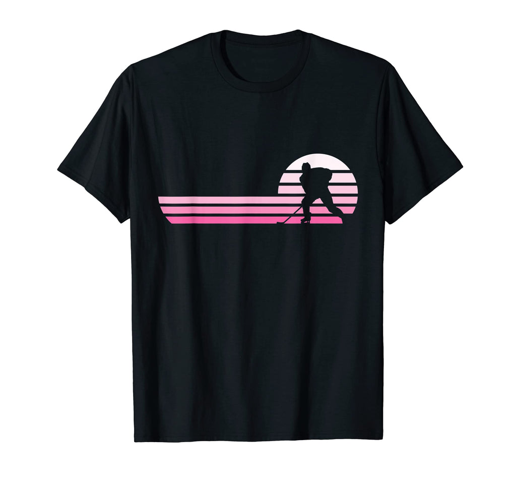 Ice Hockey Player Coach Winter T-Shirt - Minimalist Print for Adults