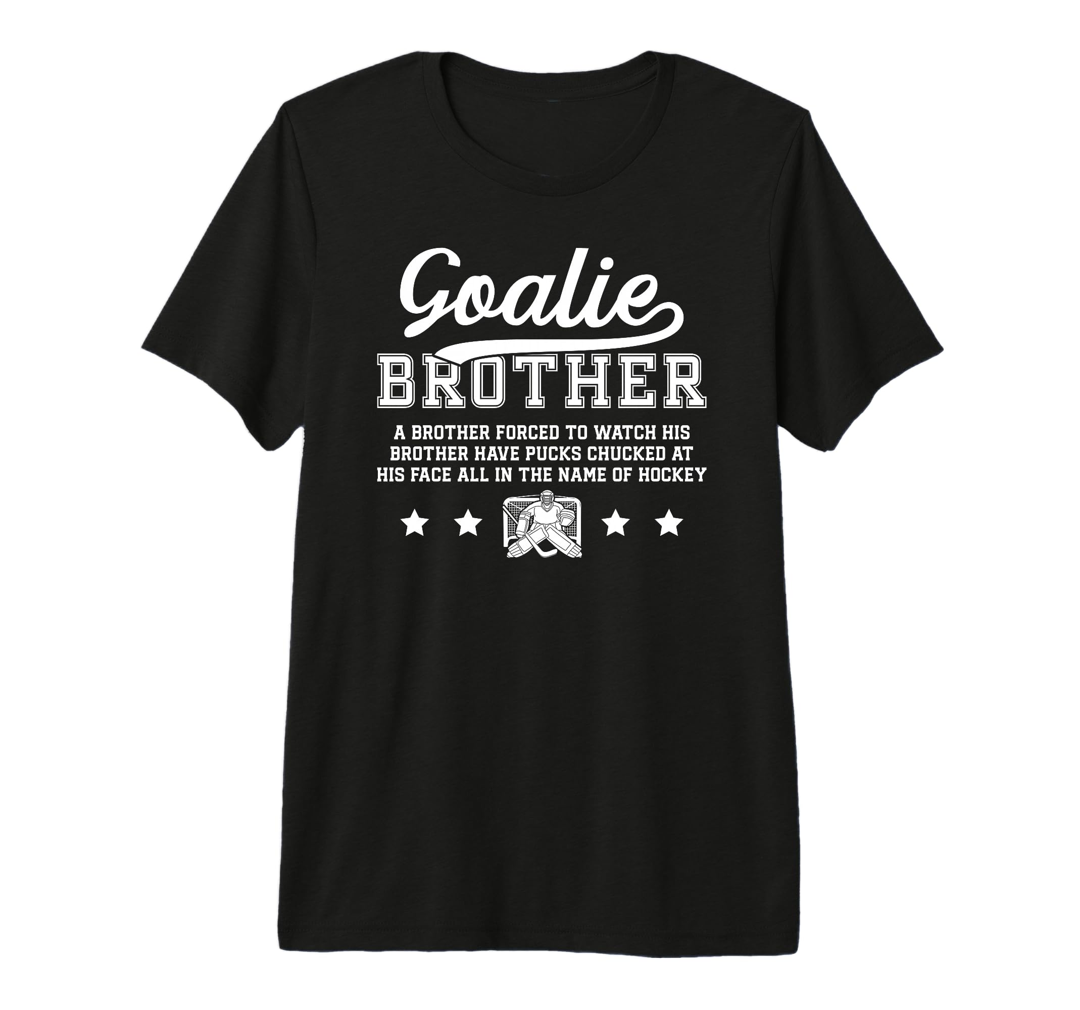 Hockey Goalie Brother Definition T-Shirt - Streetwear Style Men Women