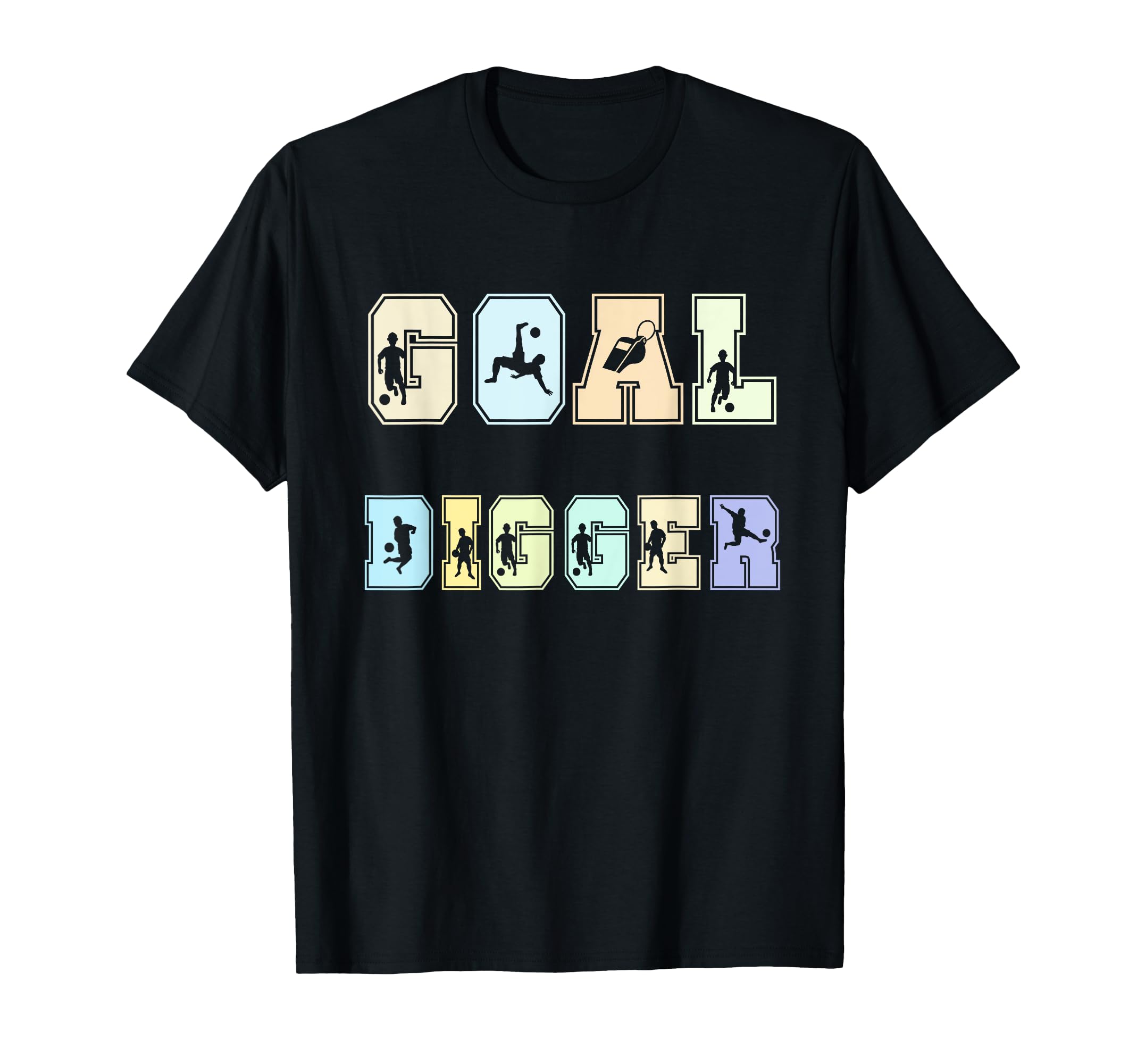 Soccer Goalie Goal Digger European T-Shirt - Streetwear Style Unisex