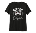 Soccer Gigi Grandma Gigi Soccer Player T-Shirt - Unique Graphic Men Women